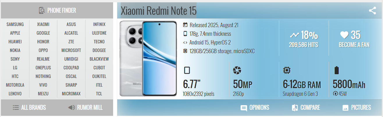Xiaomi Redmi Note 15 Review 2025 – Best Mid-Range Smartphone with Snapdragon 6 Gen 3