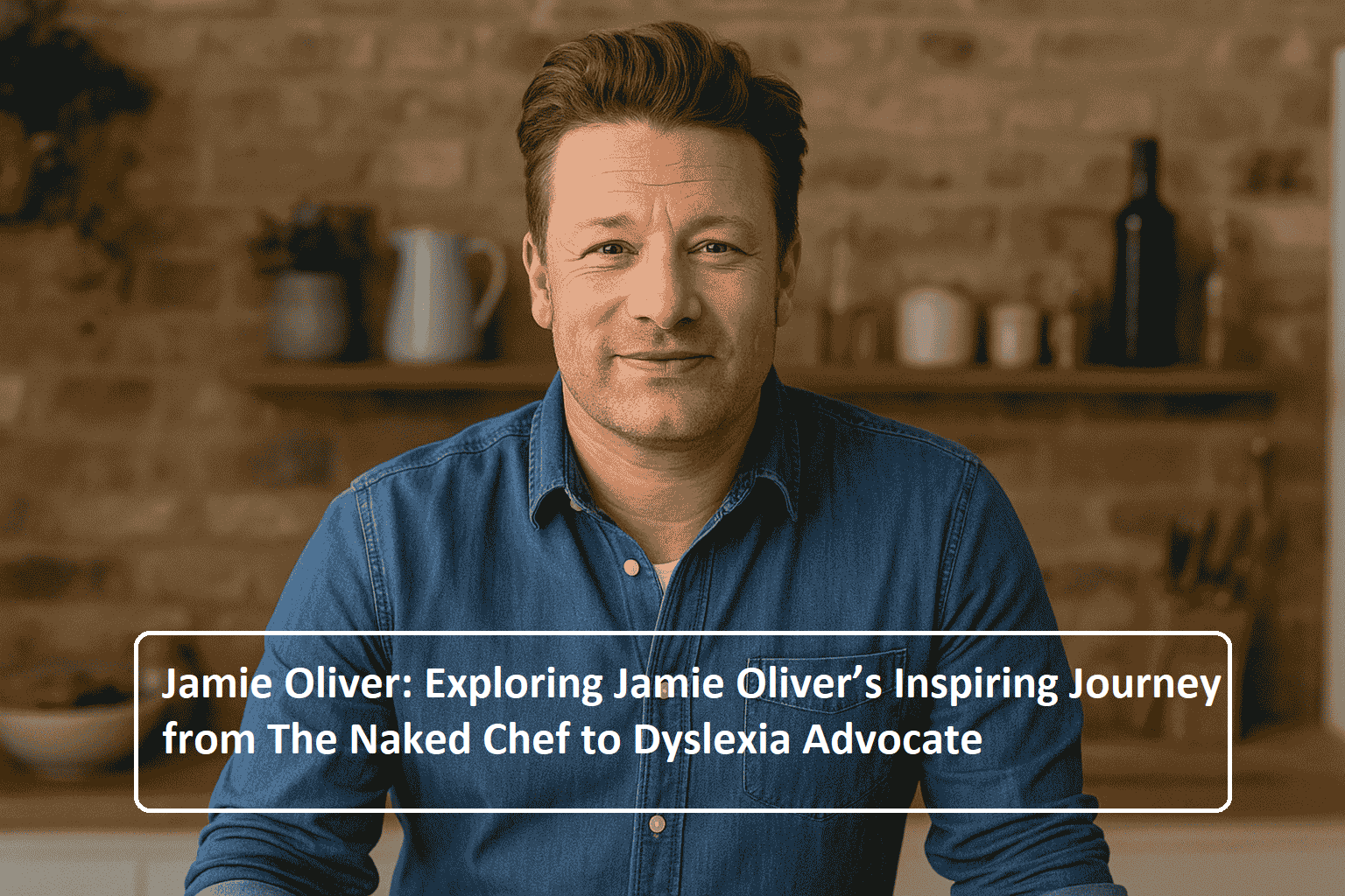 Jamie Oliver: Exploring Jamie Oliver’s Inspiring Journey from The Naked Chef to Dyslexia Advocate