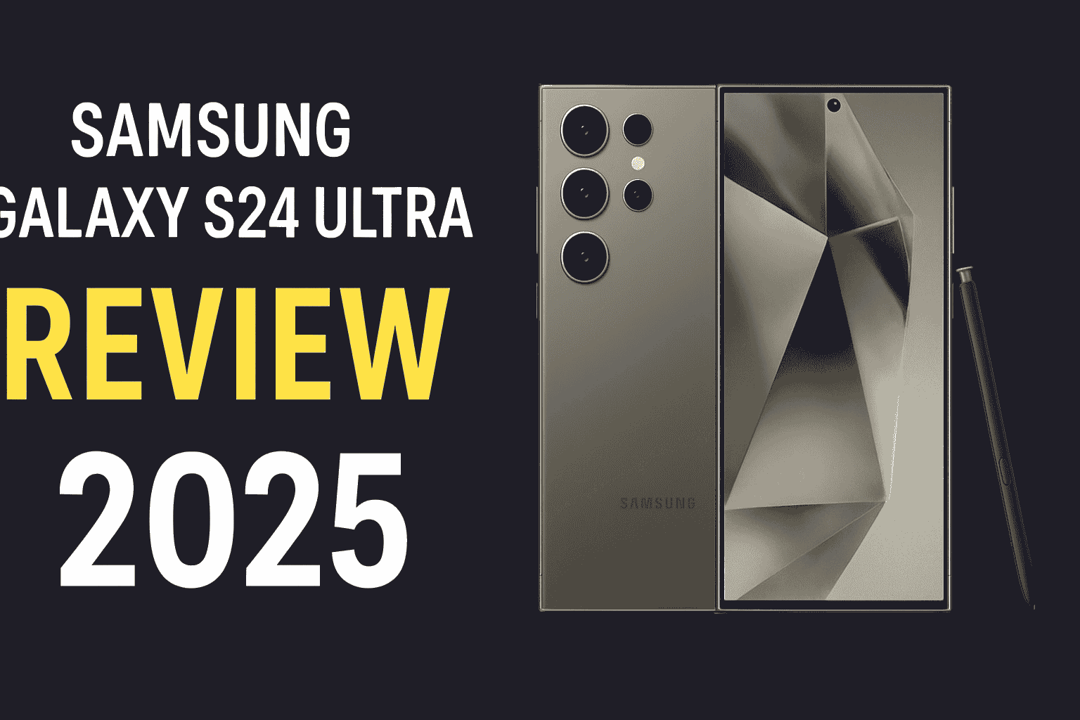 Samsung Galaxy S24 Ultra Review 2025: Price, Specs & Camera Performance