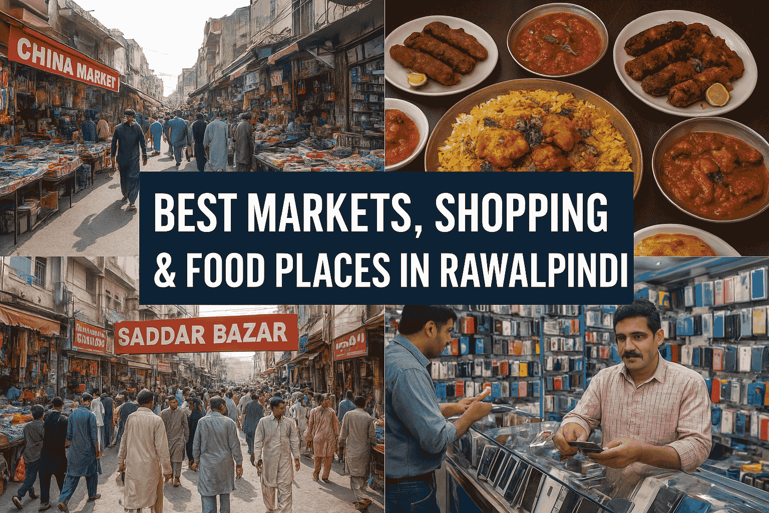 Best Markets, Shopping Spots & Food Places in Rawalpindi – Complete Guide 2025