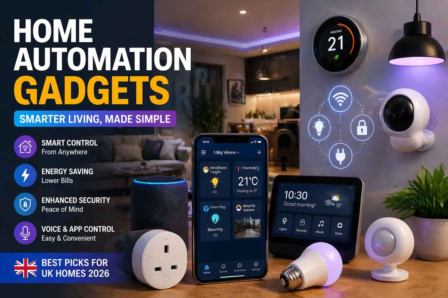 Best Home Automation Gadgets for Smart Living in 2026