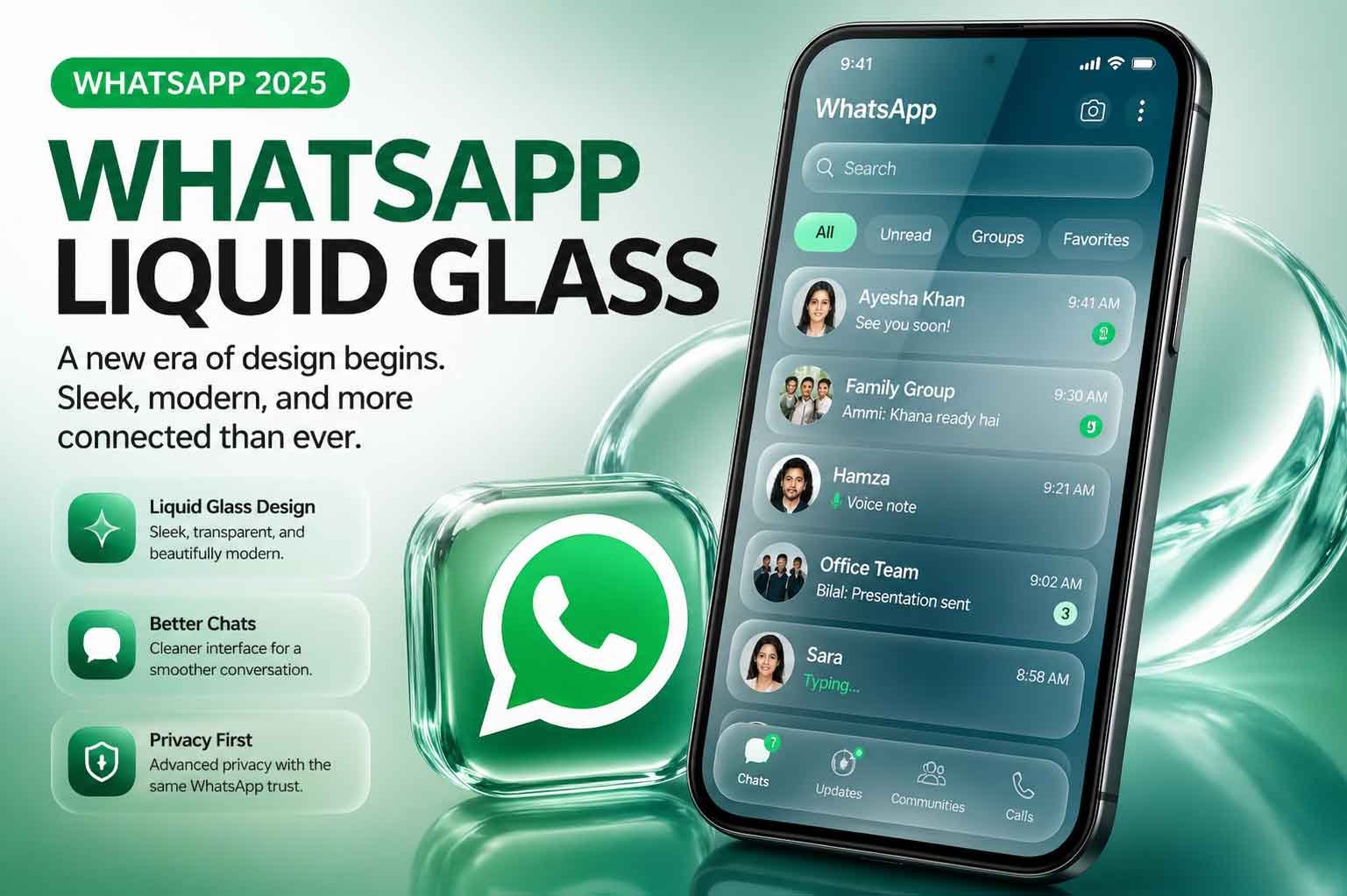 WhatsApp’s Liquid Glass – The Future of Mobile Communication