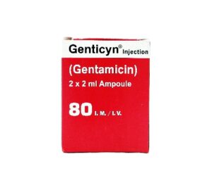 Genticyn Inj 80 MG 2 mlx2 Amp