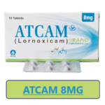 Atcam 8MG Tab 10'S