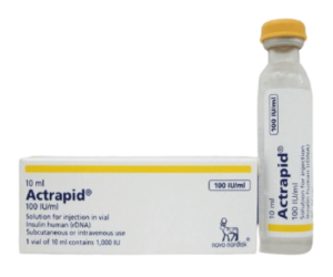 Actrapid HM Inj 100 IU 10 ml