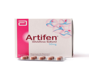 Artifen 50mg Tab 100's