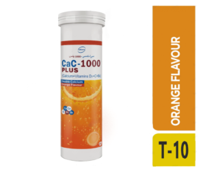 Cac-1000 Plus Orange Flavour Tablets X 10