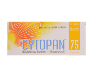 Cytopan Tab 75 MG 20's
