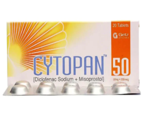 Cytopan Tab 50 MG 20's