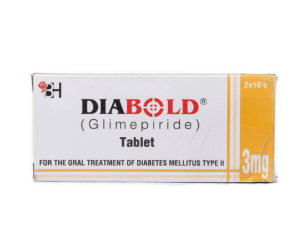 Diabold Tab 3 MG 2x10's