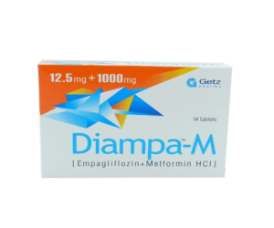 Diampa-M 12.5+1000mg Tab 14'S