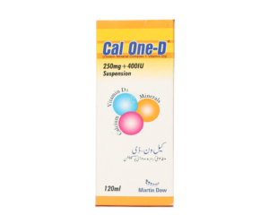 Cal One-D Susp 120ml