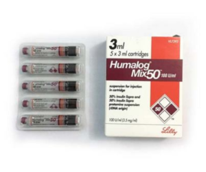 Humalog Mix 50 Cartridge 5x3ml