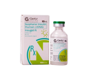Insuget-N Inj 100 IU 1 Vialx10 ml