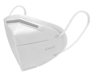 Facemask KN-95 With Filter White Color 1 Pc