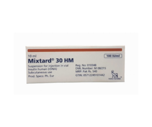 Mixtard 30 Penfill Inj 100 IU 1 Cartridgesx3 ml