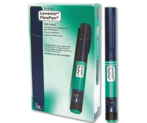 Levemir Flexpen Inj 100 IU 5 Pre filled Penx3 ml