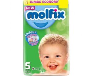 Molfix No. 5 (52 Pcs) N