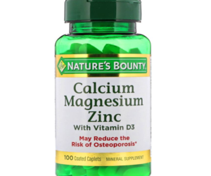 Nature's Bounty Calcium Mag Zinc Cap 100's