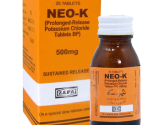 Neo-K Tab 500 MG 25's
