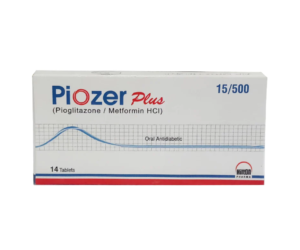 Piozer Plus Tab 15/500 MG 14's