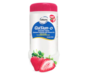 Qalsium-D Strawberry 40's