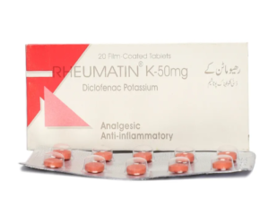 Rheumatin 50mg Tab 20's