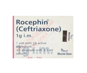Rocephin Inj IM 1 GM 1 Vial