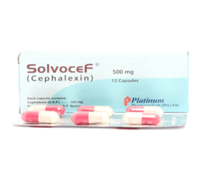 Solvocef Cap 500 MG 2x6's