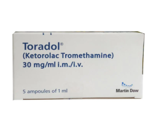 Toradol 30mg/1ml IM/IV Inj 5's