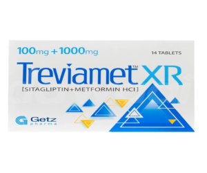 Treviamet XR 100/1000 mg 14's