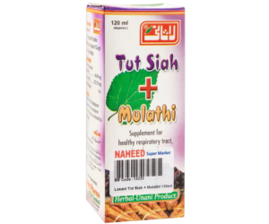 Tut Siah + Mulathi Syp 120ml (Lasani)