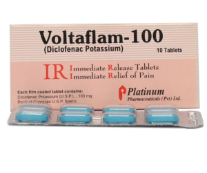 Voltaflam Tab 100 MG 10's