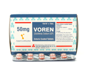 Voren Tab 50 MG 10x10's